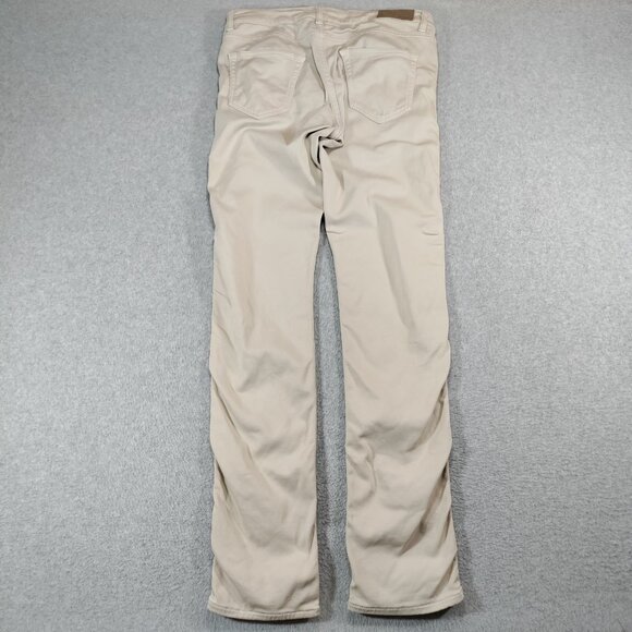 Johnnie-O Pants Mens 34x34 Beige Terry 5-Pocket Stretch - Picture 2 of 12